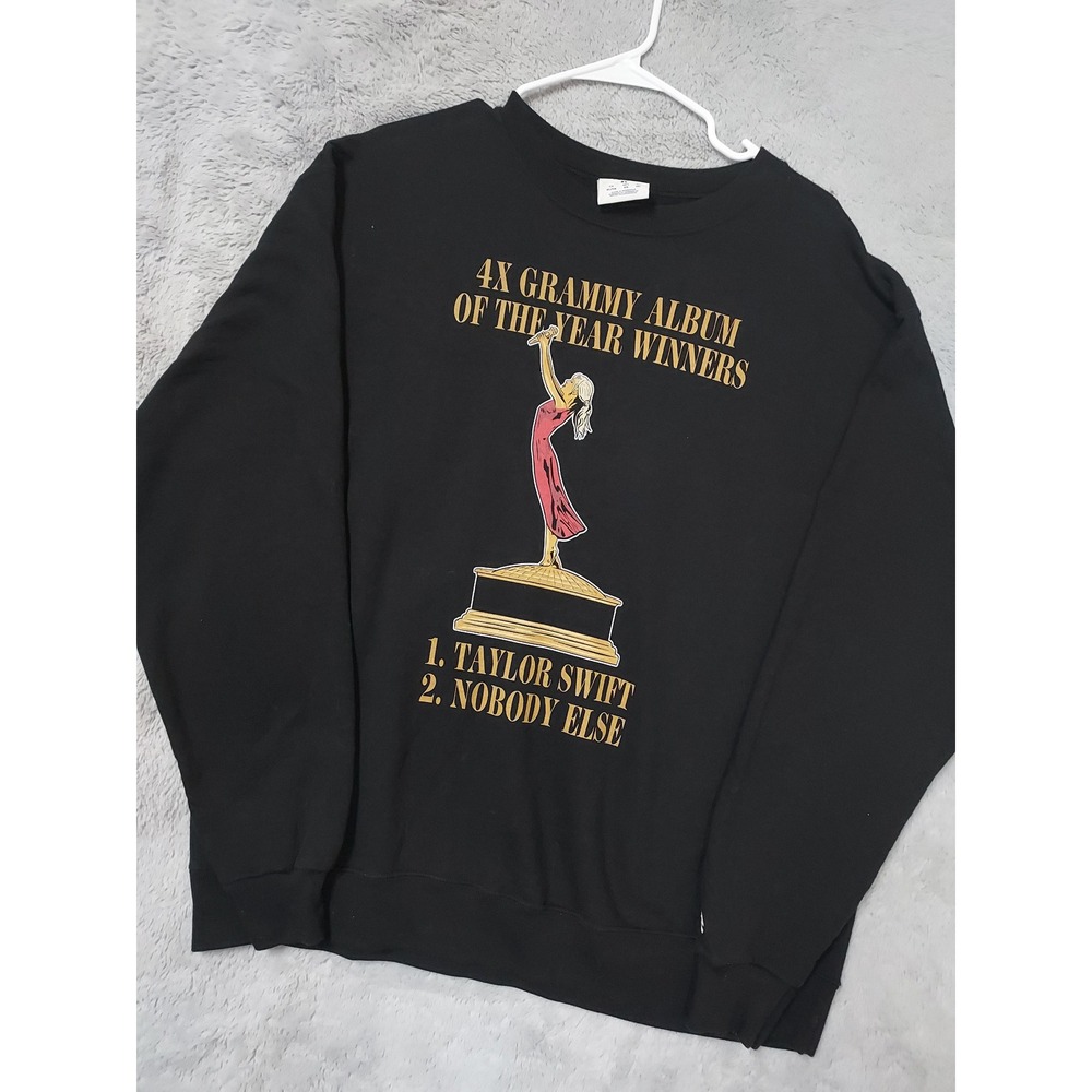 Taylor Swift Sweatshirt Mens XL Barstool Sports Champion Grammy Album Winner
